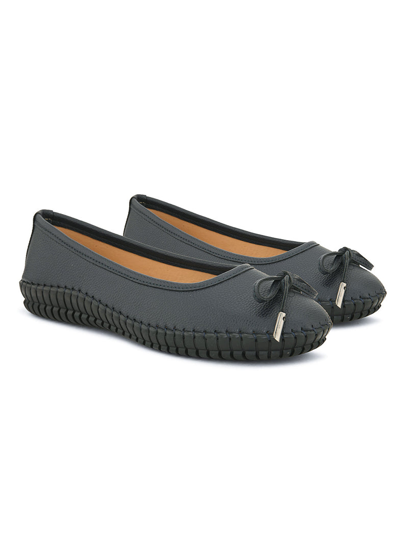 Women Ballerinas with Bows Flats-5