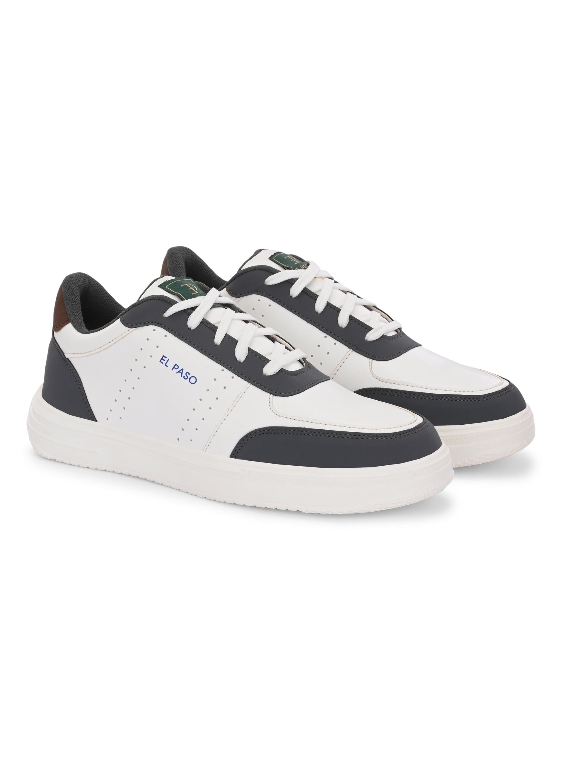 Men Colourblocked Round Toe Lightweight Sneakers-5