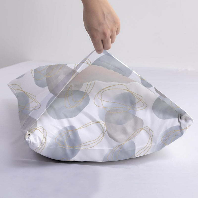 Spheres of Serenity - Printed Duvet Cover (Multicolor)-2