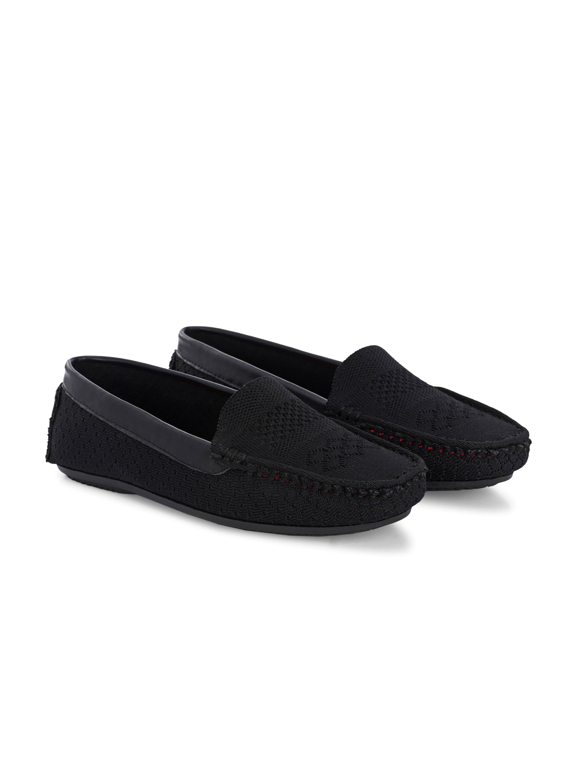 EL PASO Women Faux Leather Casual Slip On Loafers-6