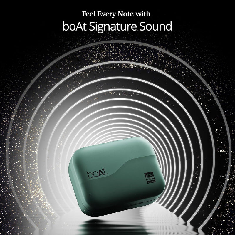 boAt boAt Airdopes 800 HiDef, Hi-Res Audio LDAC, 4Mic ENx, App Support, ASAP Charge, IPX5, Low Latency, Dual Pairing, BTv5.3, Bluetooth TWS in Ear Earbuds Wireless Earphones (Emerald Green) - image 10
