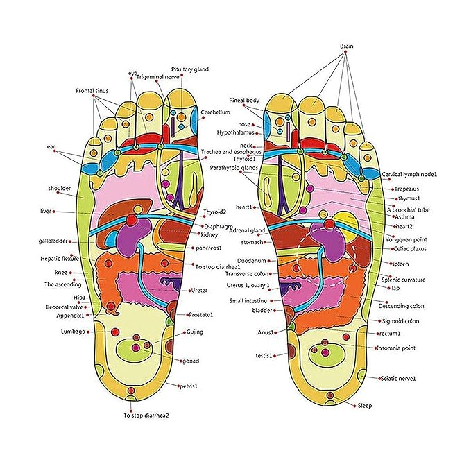 Acupressure Yoga Slippers | Yoga Paduka | Full Body Blood Circulation & Foot Massage