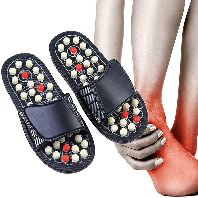 Acupressure Yoga Slippers | Yoga Paduka | Full Body Blood Circulation & Foot Massage