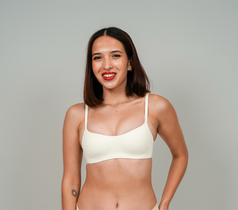 Balconette AIR Bra : Pearl White