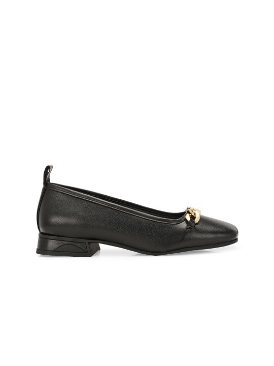 El Paso Women Ballerinas with Buckles Flats-8