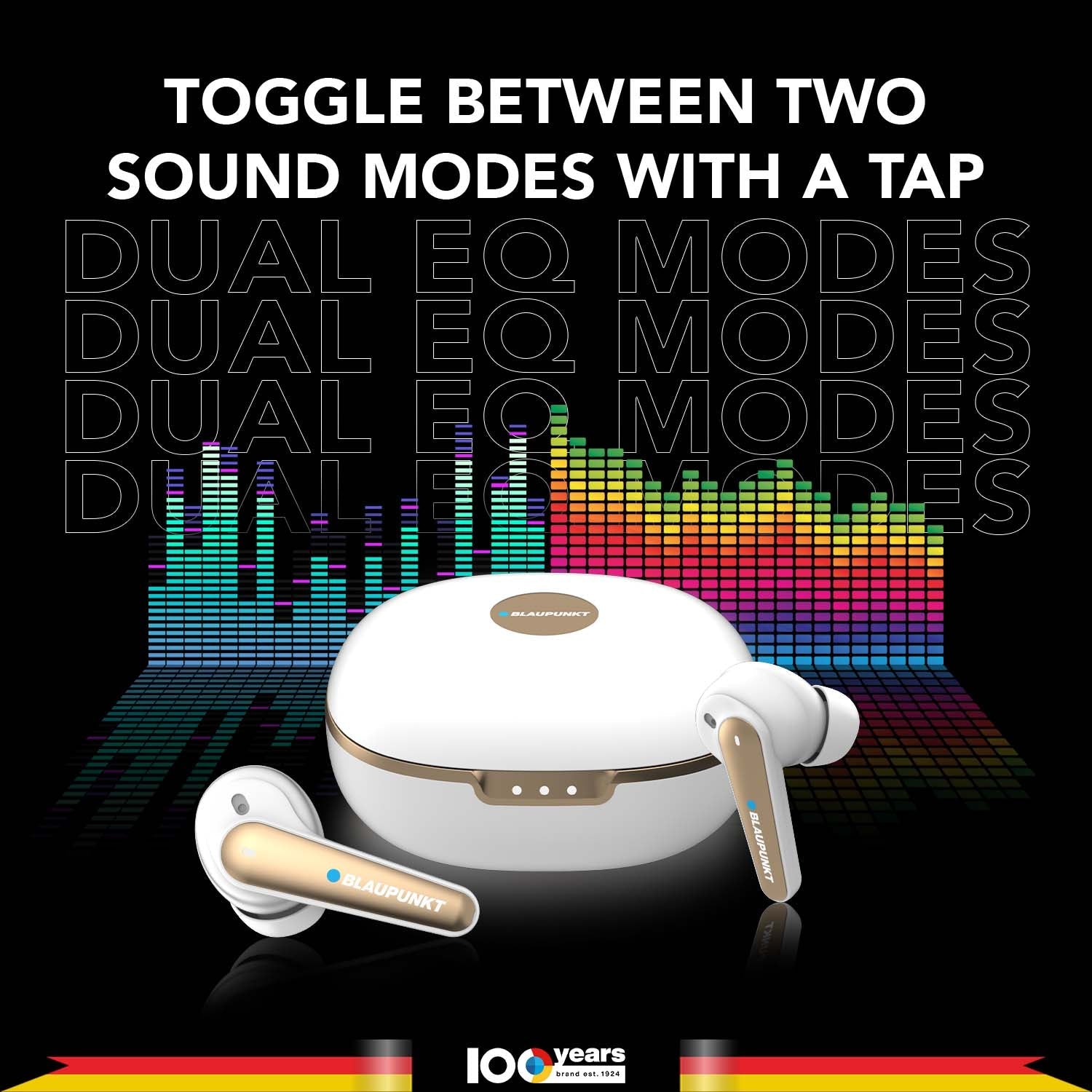BTW300 Xtreme Moksha Maxbuds TRUE ANC Wireless Earbuds (White)-8