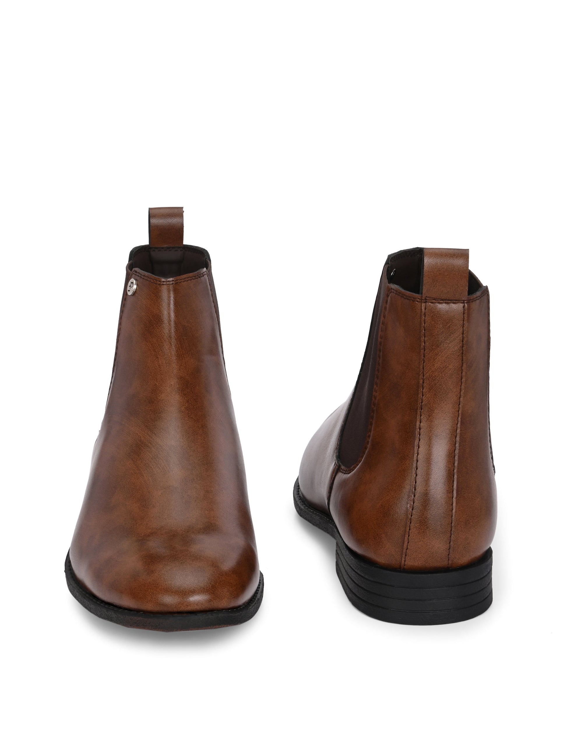 El Paso Men Faux Leather Casual Chelsea Boots-15