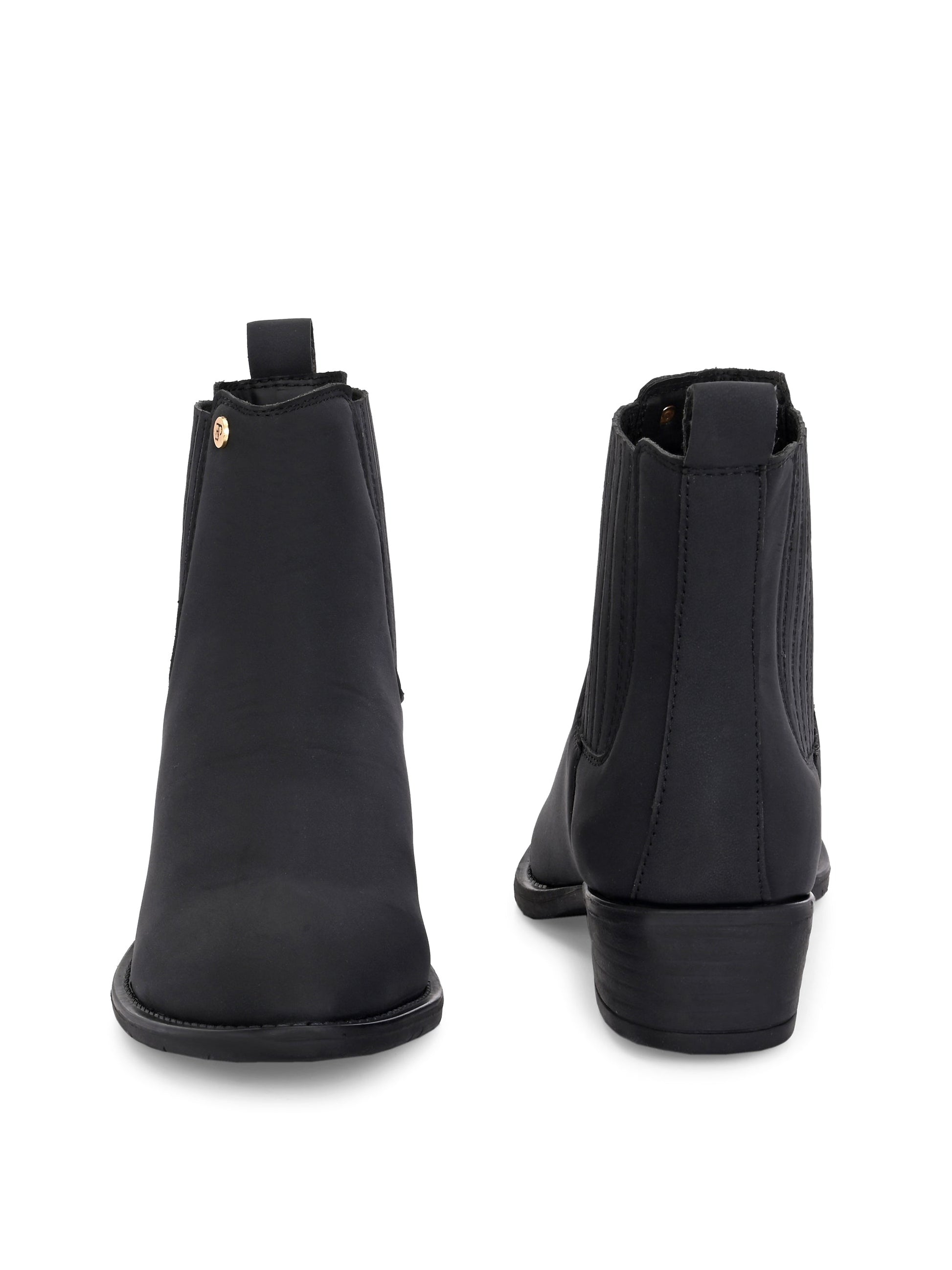 El Paso Women Faux Leather Casual Chelsea Boots-8