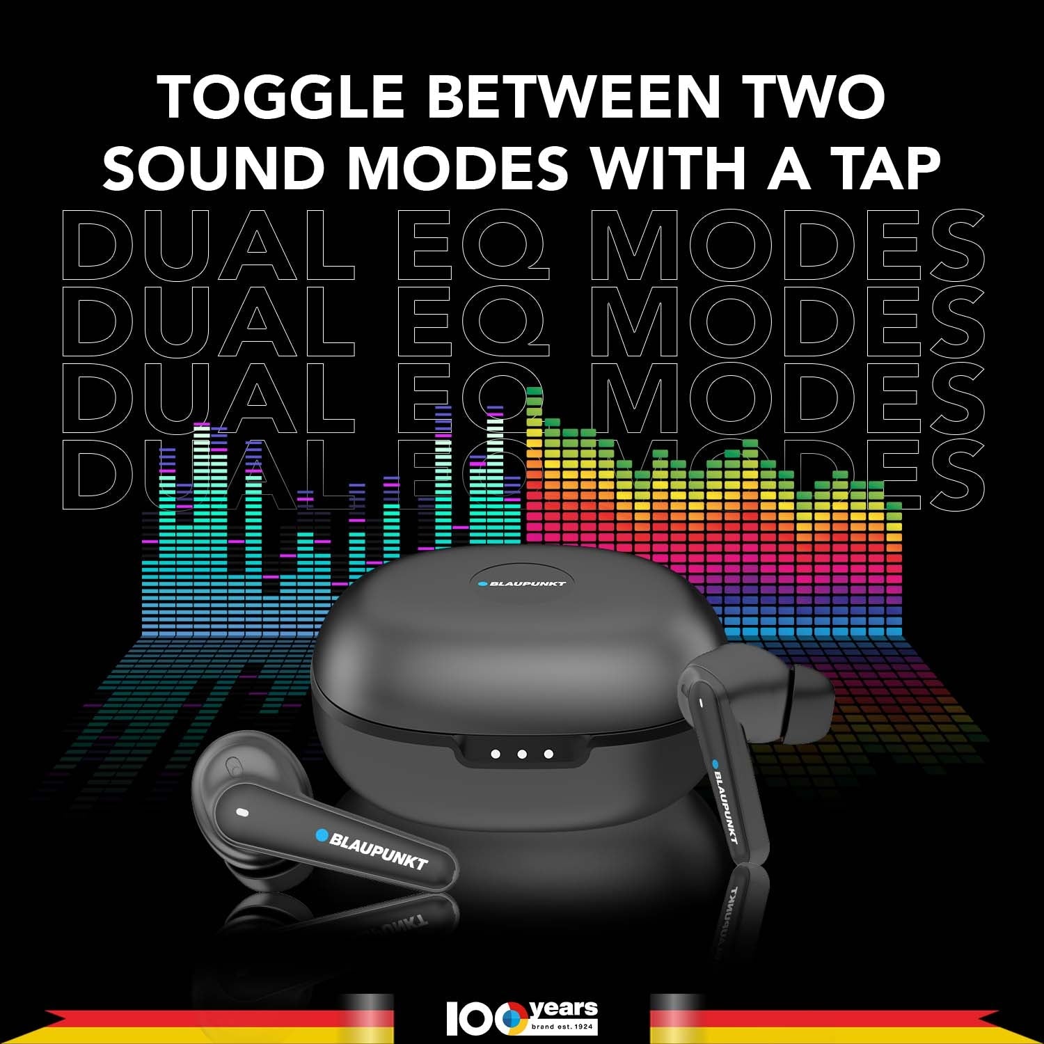 BTW300 Xtreme Moksha Maxbuds TRUE ANC Wireless Earbuds (Black)-8