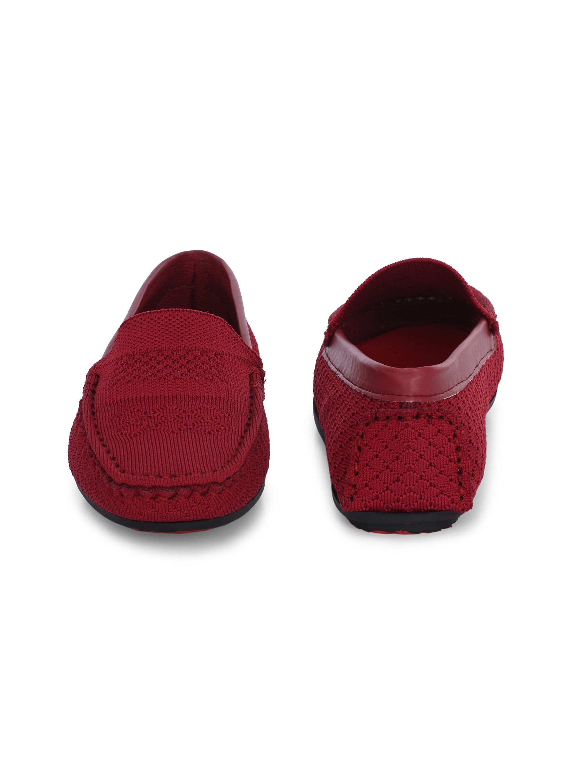 EL PASO Women Faux Leather Casual Slip On Loafers-15