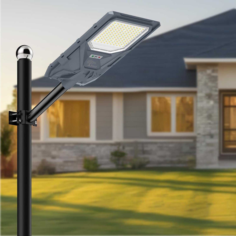 100W SOLAR STREET LIGHT WITH MOTION SENSOR