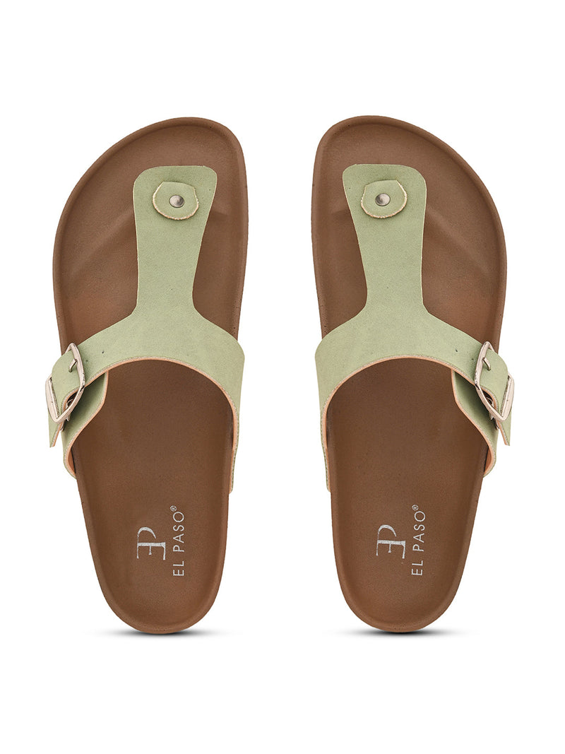 Women Synthetic Open Toe Flats-5