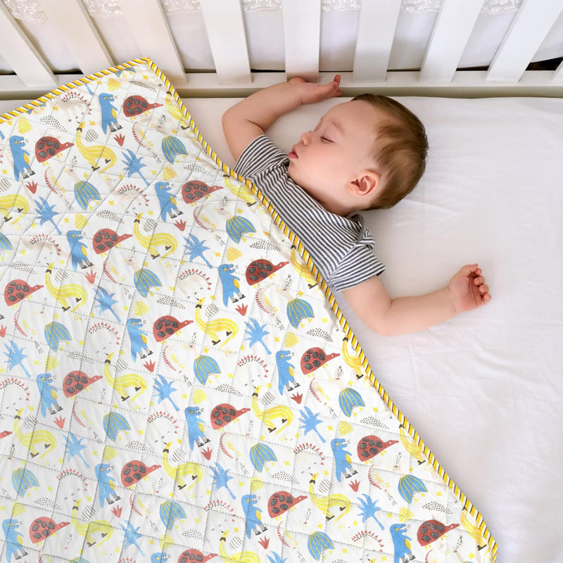 Imprimer Dino Adventure - Printed Baby Blanket-6