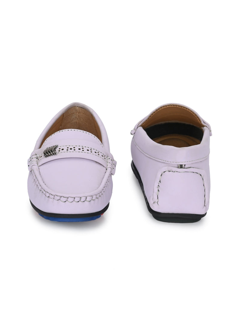 Lavender Slip-On Women Loafers 