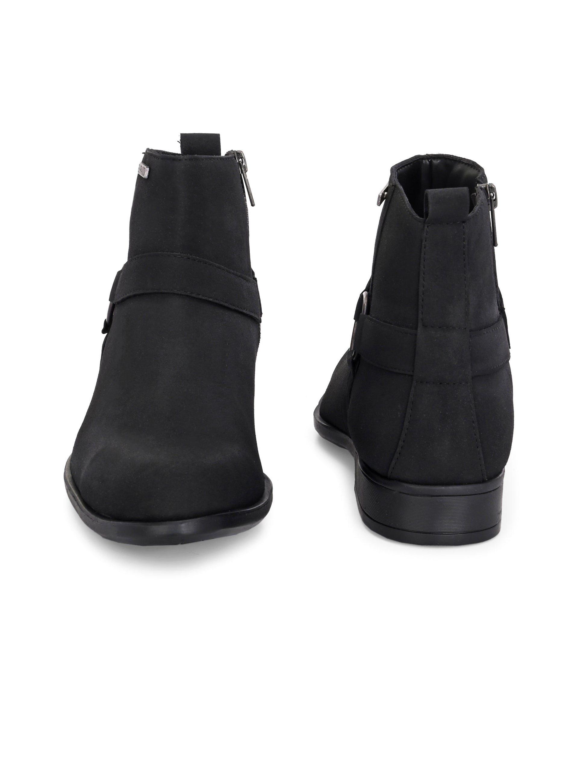 El Paso Men Faux Leather Casual Chelsea Boots-8