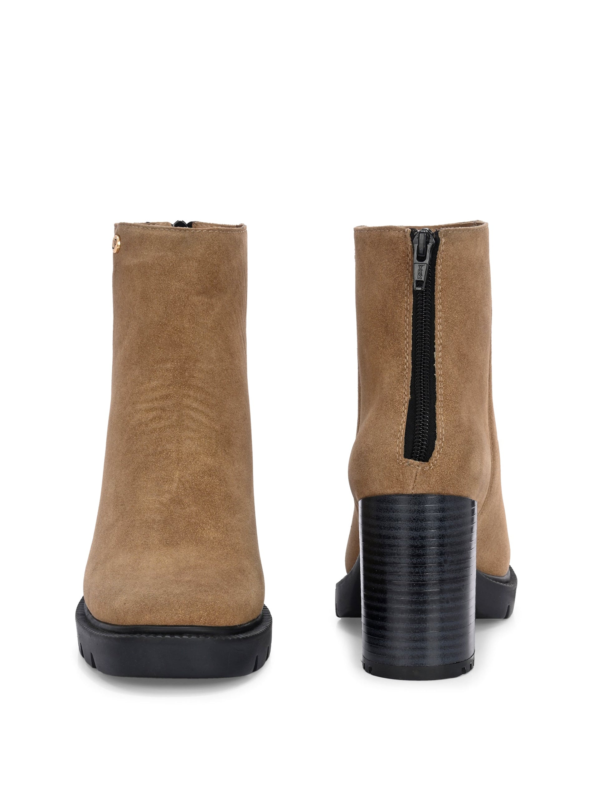 EL PASO Women Faux Leather Casual Chelsea Boots-13