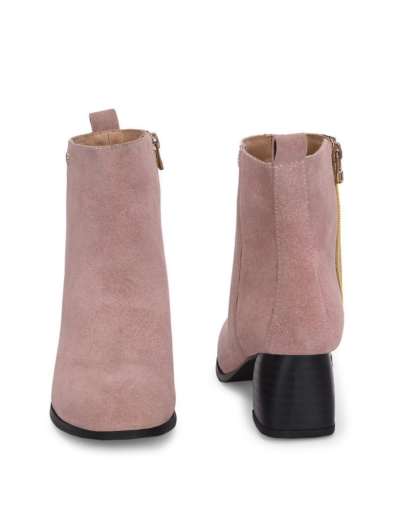 El Paso Women Faux Leather Casual Chelsea Boots-17