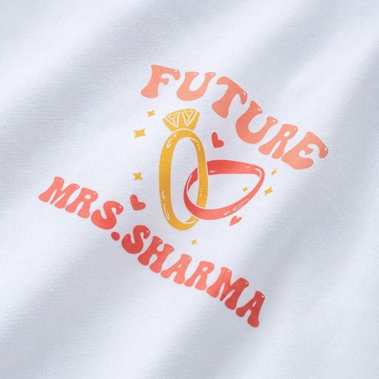 In My Engaged Era 💍 | Custom Future Mrs. T-Shirt-9