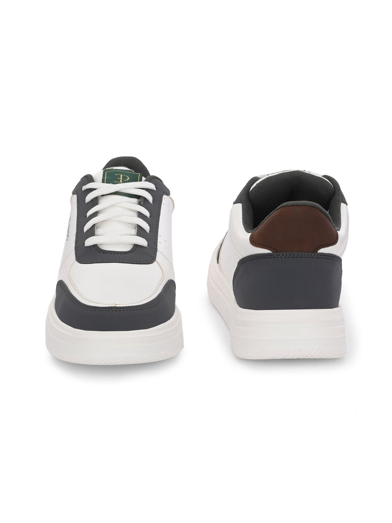 Men Colourblocked Round Toe Lightweight Sneakers-6