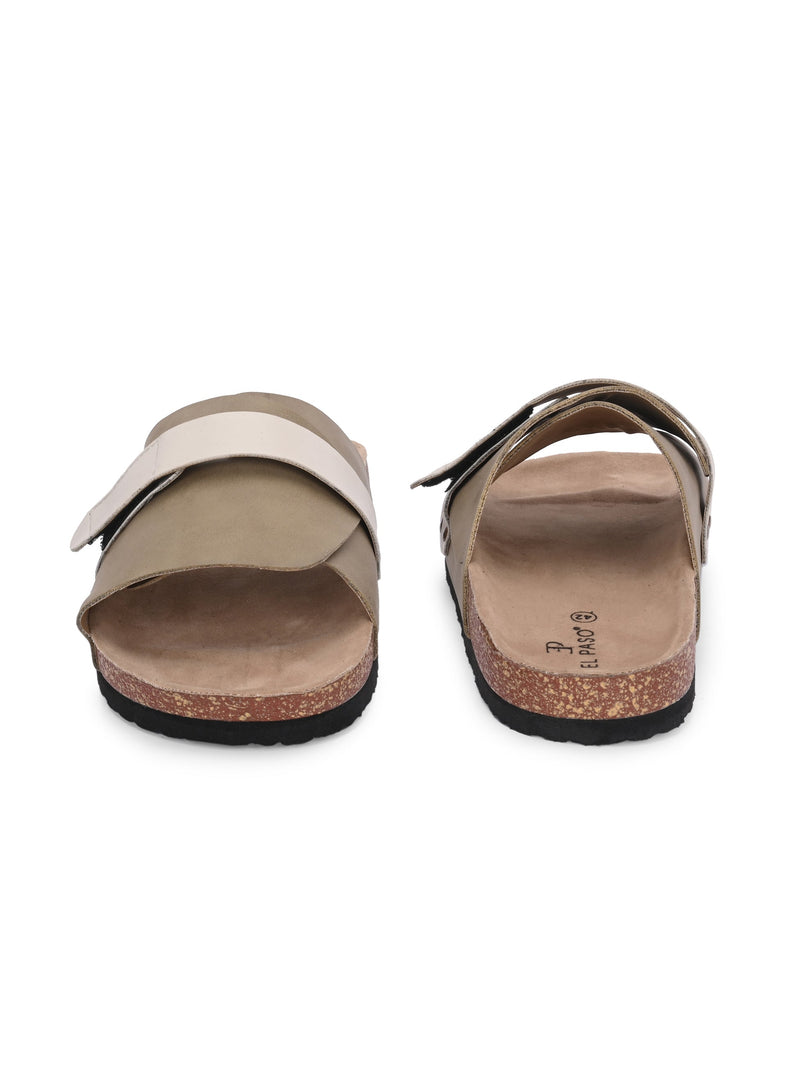 Charcoal Luxe Urban Wanderer Men's Sandal-36
