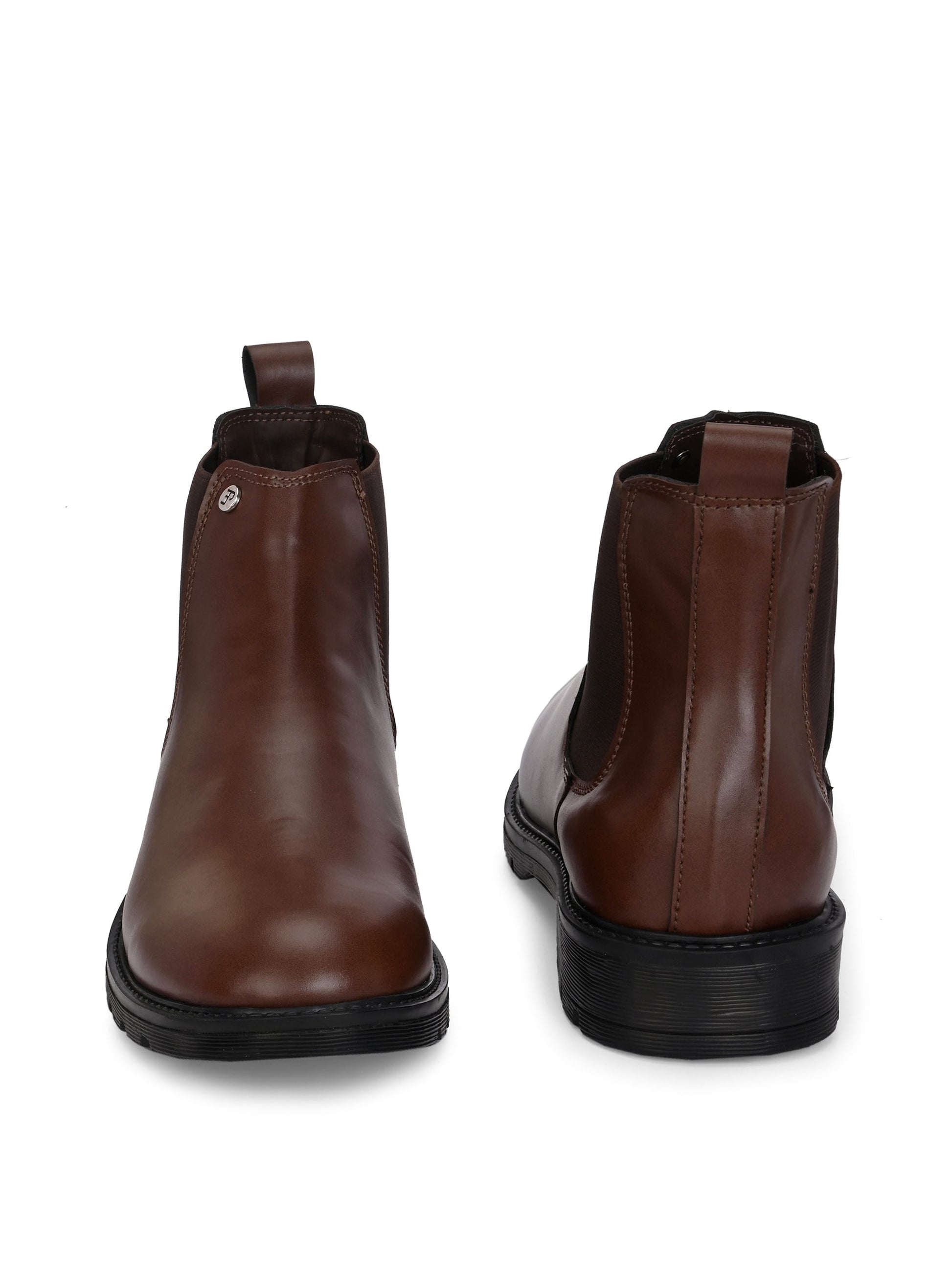 El Paso Men Faux Leather Casual Chelsea Boots-17
