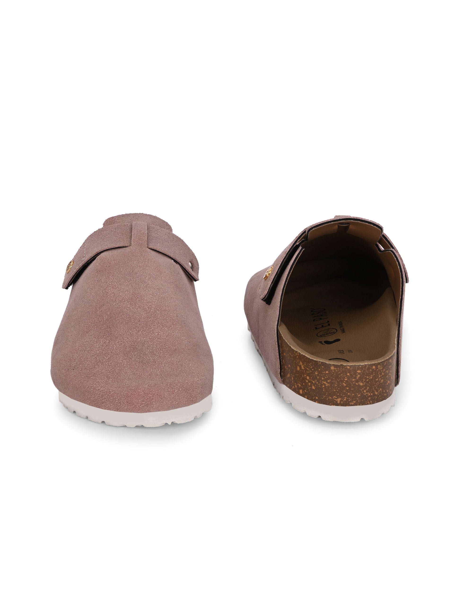 EL PASO Women Faux Leather Casual Slip On Sandals-39