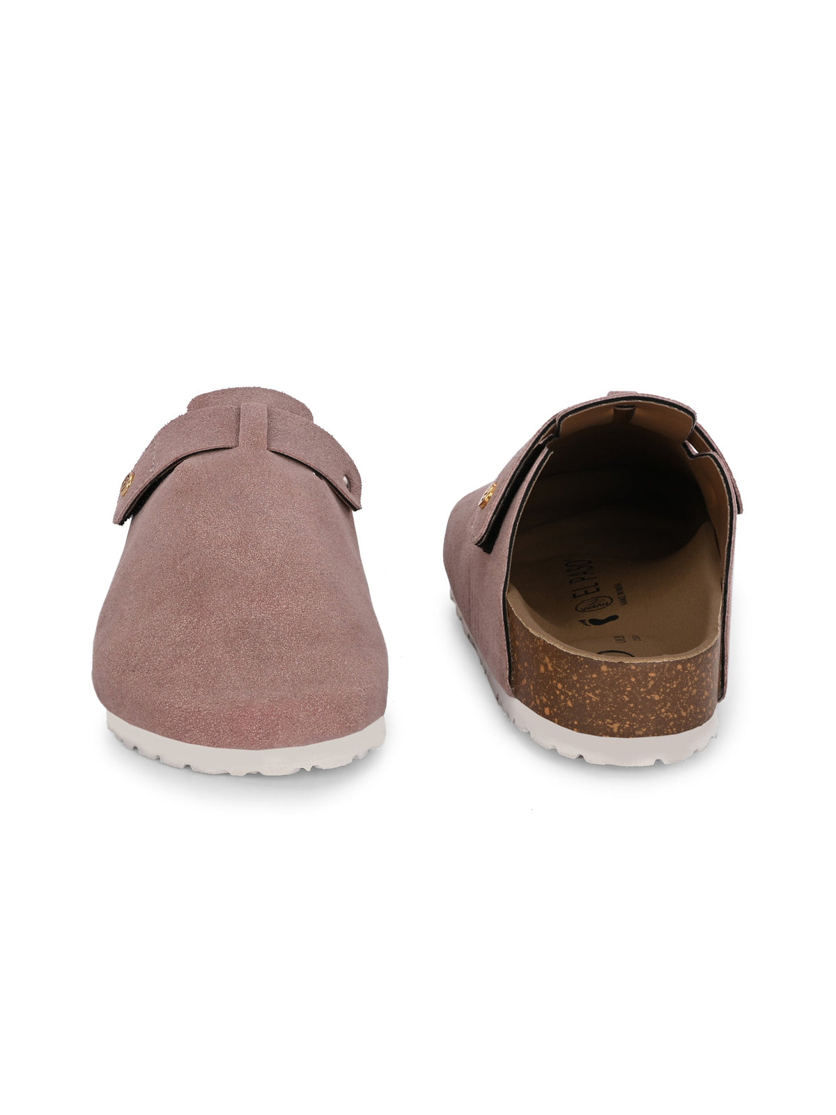 EL PASO Women Faux Leather Casual Slip On Sandals-40
