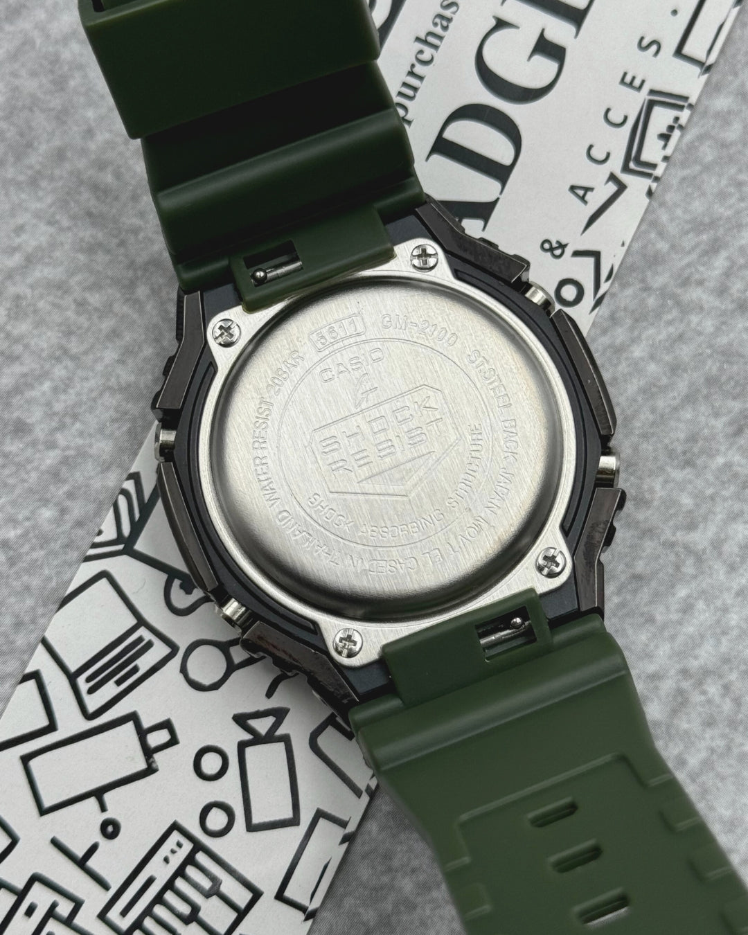GShock-GM-2100 (Analog Digital Watch)