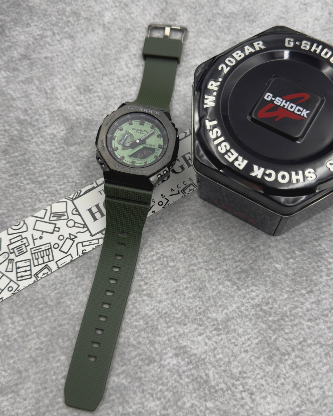 GShock-GM-2100 (Analog Digital Watch)