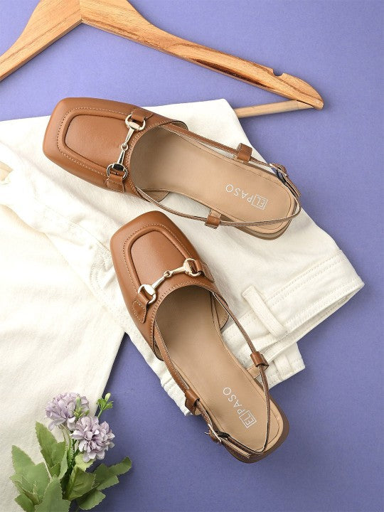 El Paso Women Open Toe Flats-7