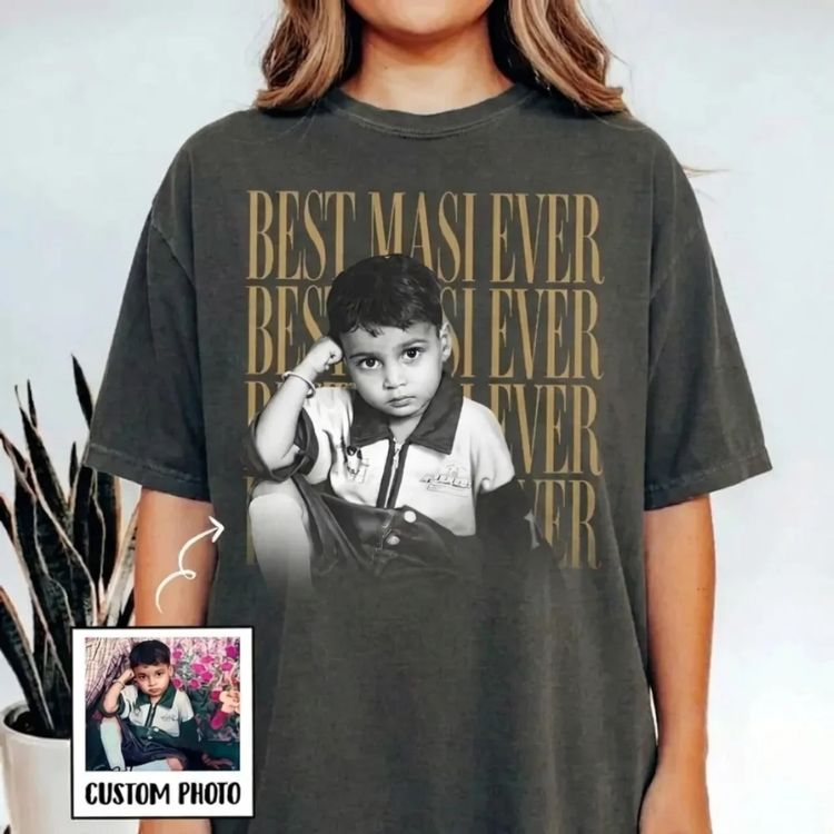Custom Photo T-Shirt – Personalized Name & Picture-7