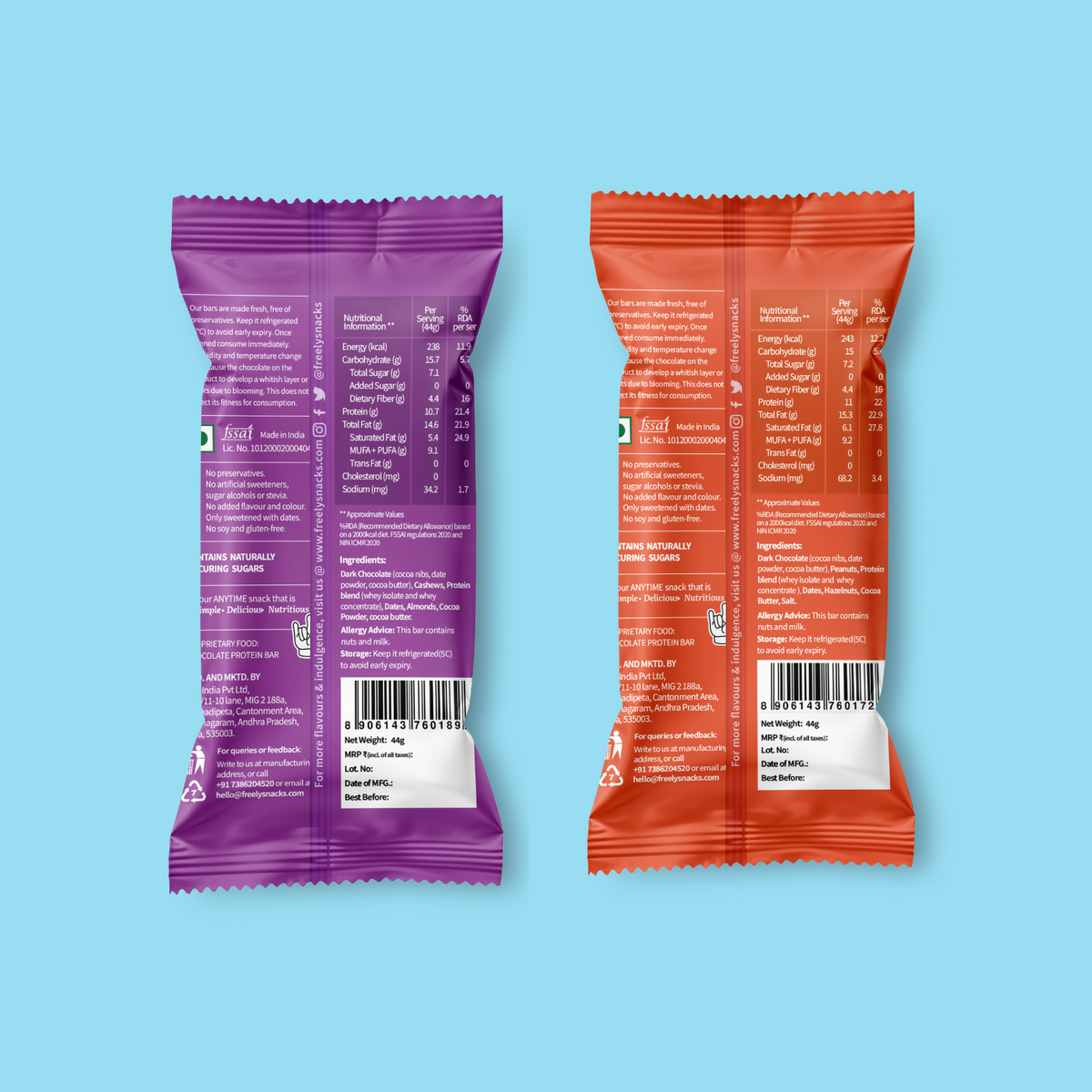 All Variety Layered Protein Bar Pack