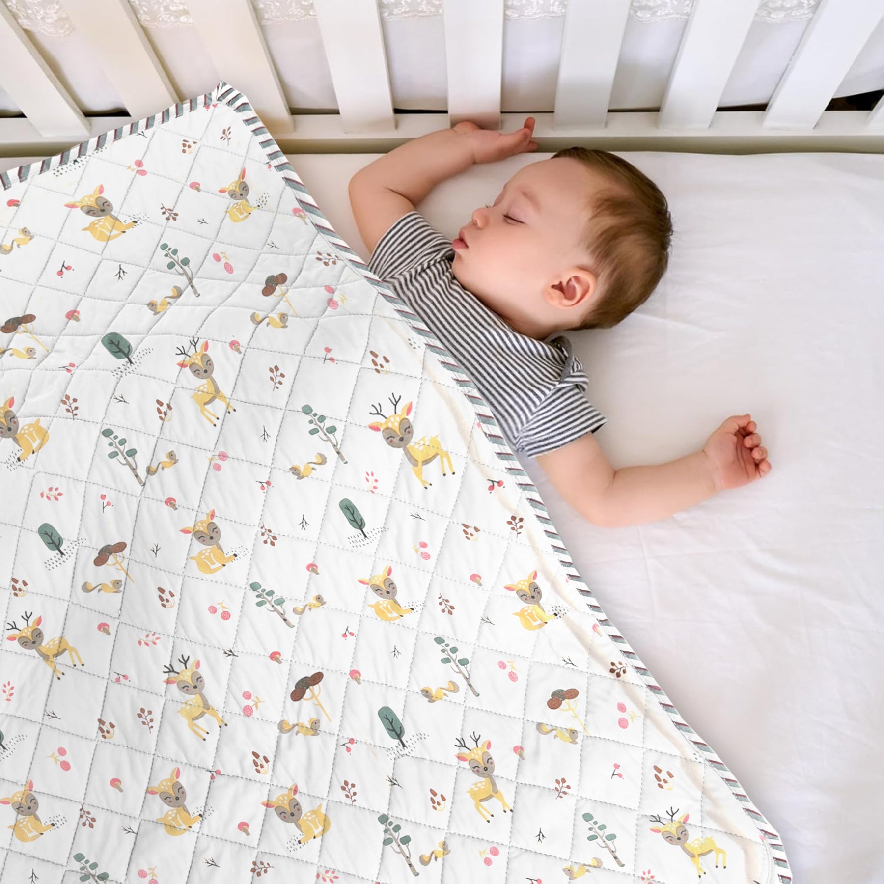 Imprimer Tender Tales - Printed Baby Blanket-7
