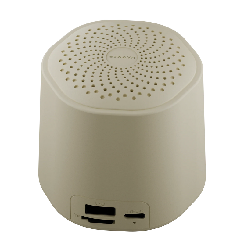 HAMMER Drop Go Portable Bluetooth Speaker | 5W RMS Output | Up to 32H Playtime | Beige-2