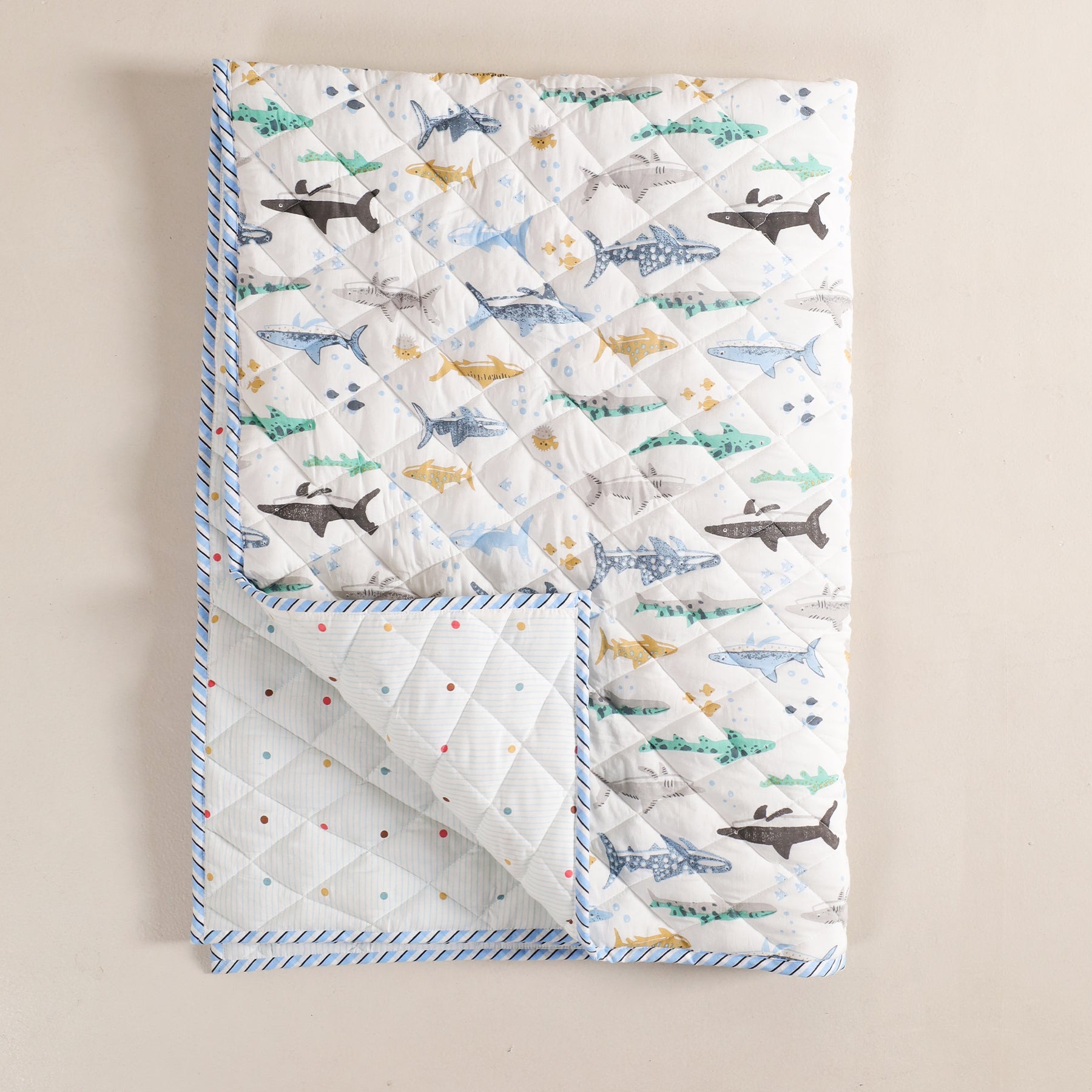 Imprimer Baby Blue Hunter - Printed Baby Blanket-7