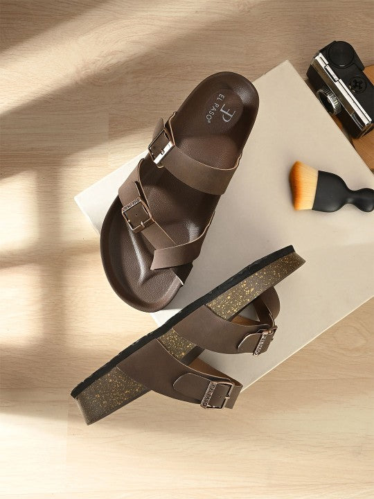 El Paso Men Comfort Sandals-14