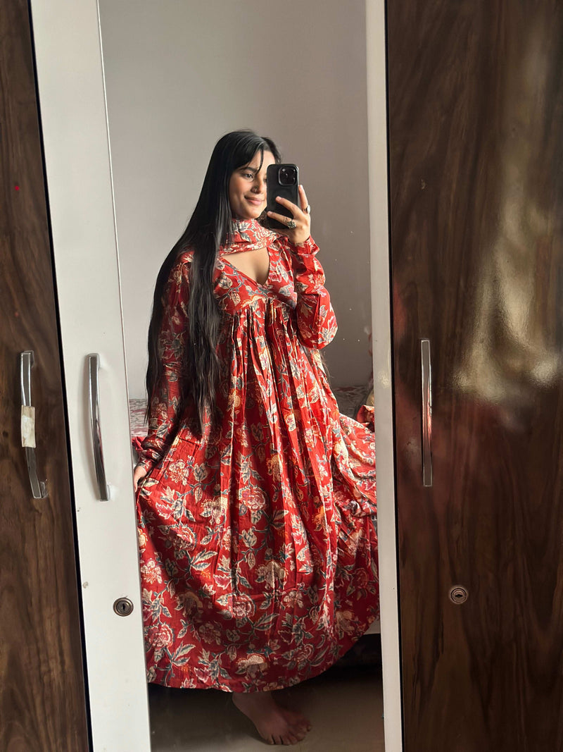 Sanvi Anarkali set