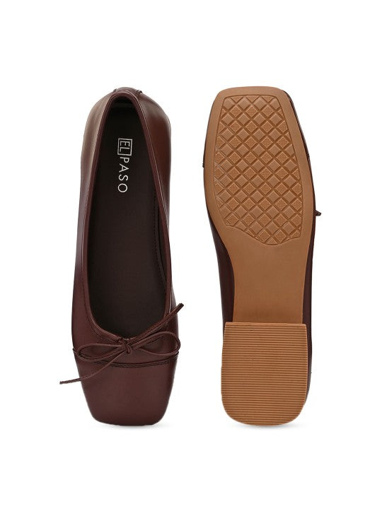 El Paso Women Fashion with Bows Flats-5