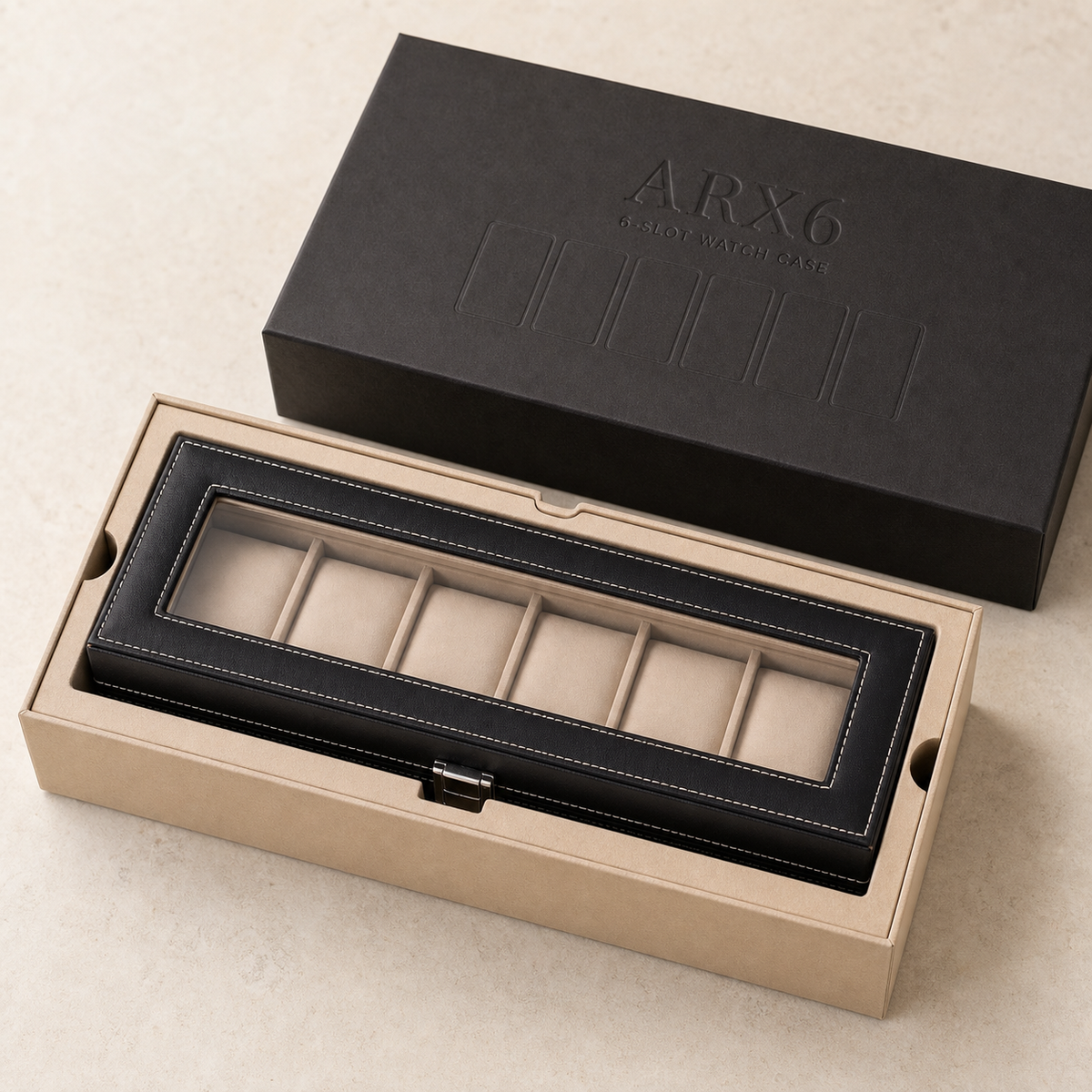 ARX6™ 6-Slot Watch Case