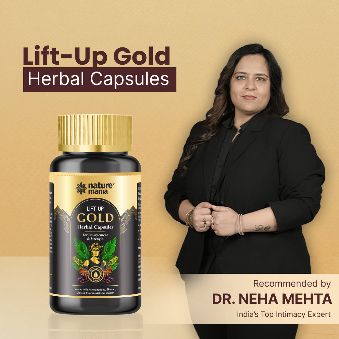 Lift-Up Gold Combo ( Oil+ Capsule) for Men