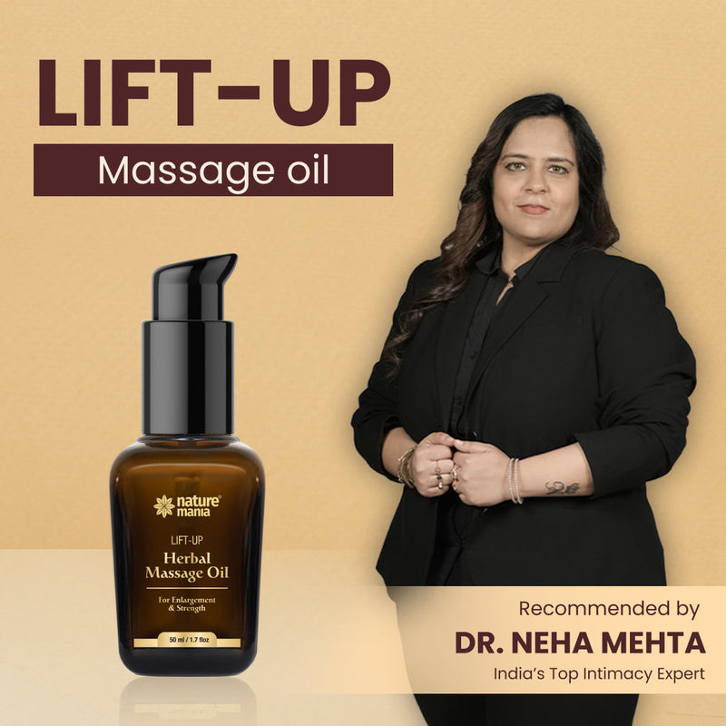 Lift-Up Massage Oil (50ML) for Men - Enjoy Better Intimacy 🥵
