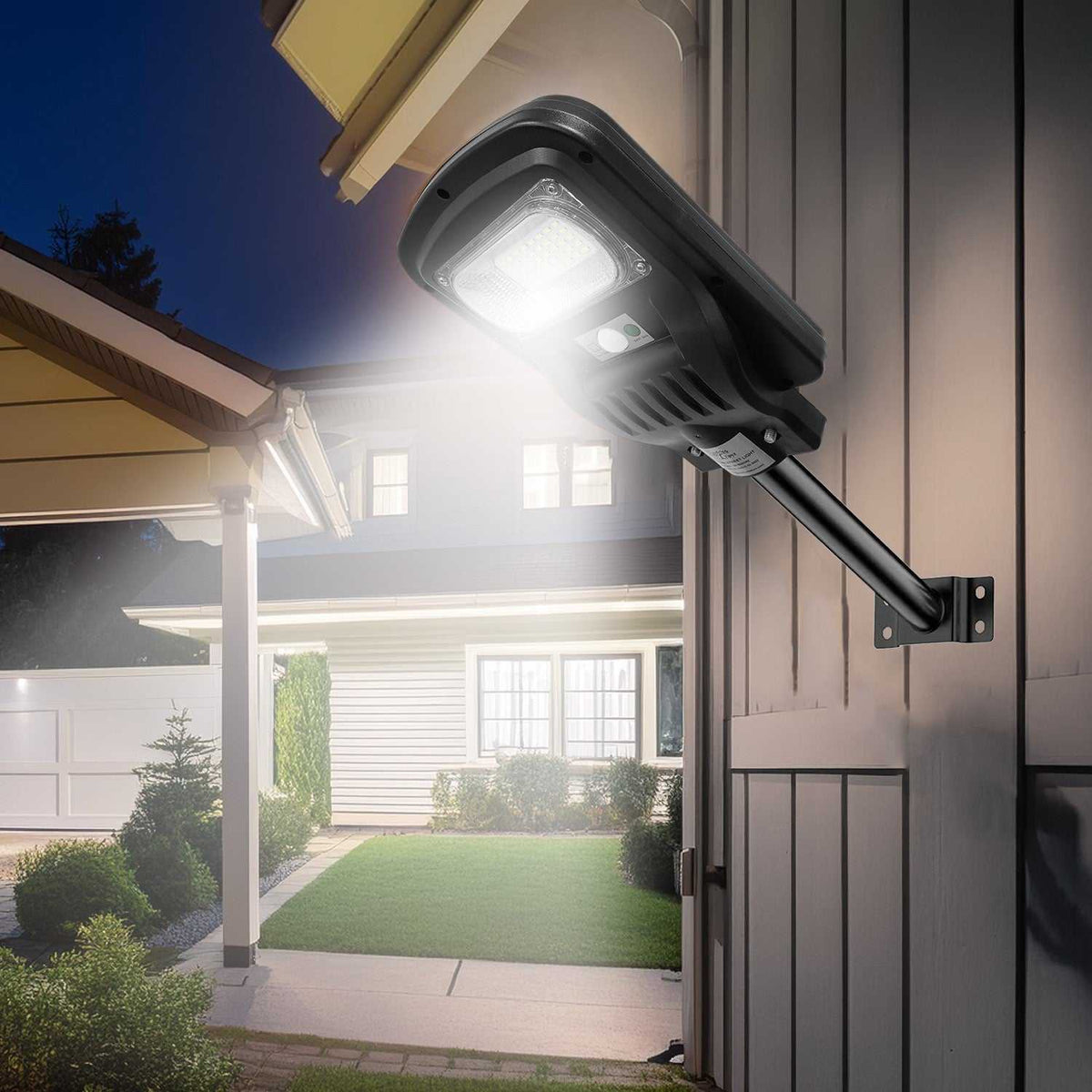 50 Watt Solar Street White Light With Motion Sensor (Without Pole)