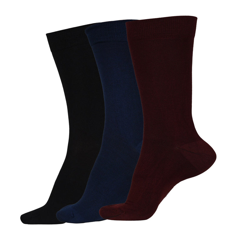 Naturefab Men's Bamboo Full Length socks Combo-11 (Pack of 3)-1