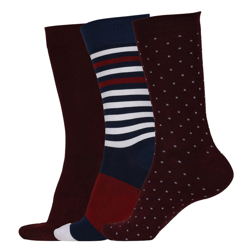 Naturefab Men's Bamboo Full Length socks Combo-15 (Pack of 3)-1