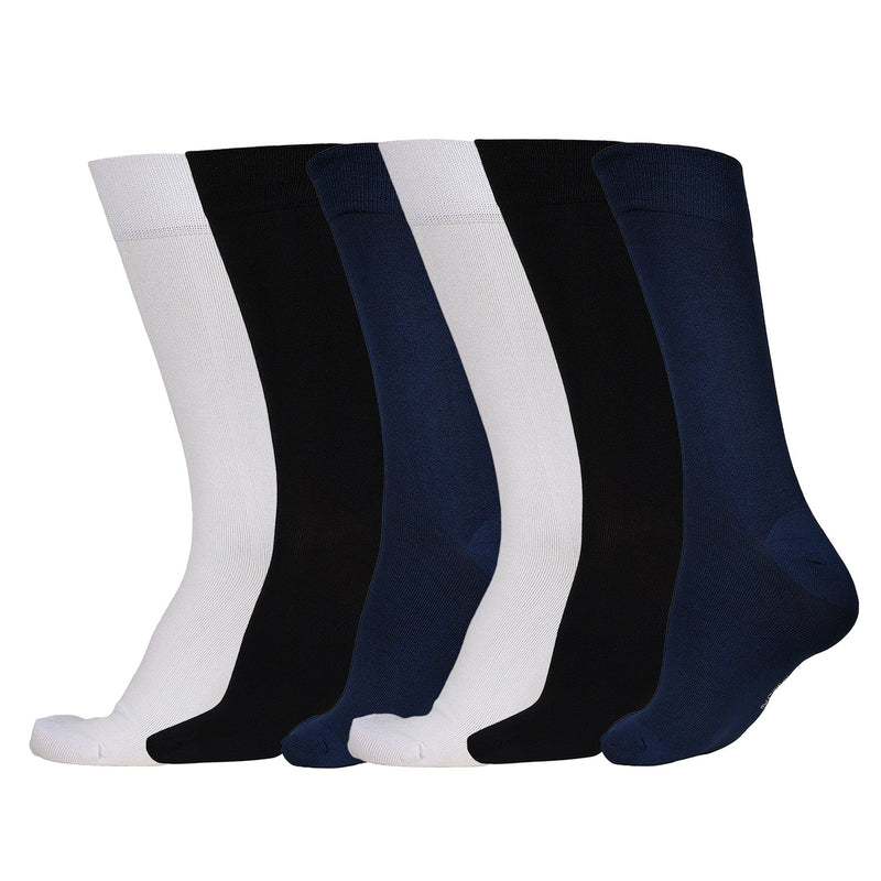 Naturefab Men's Bamboo Full Length socks Combo-2 (Pack of 6)-1