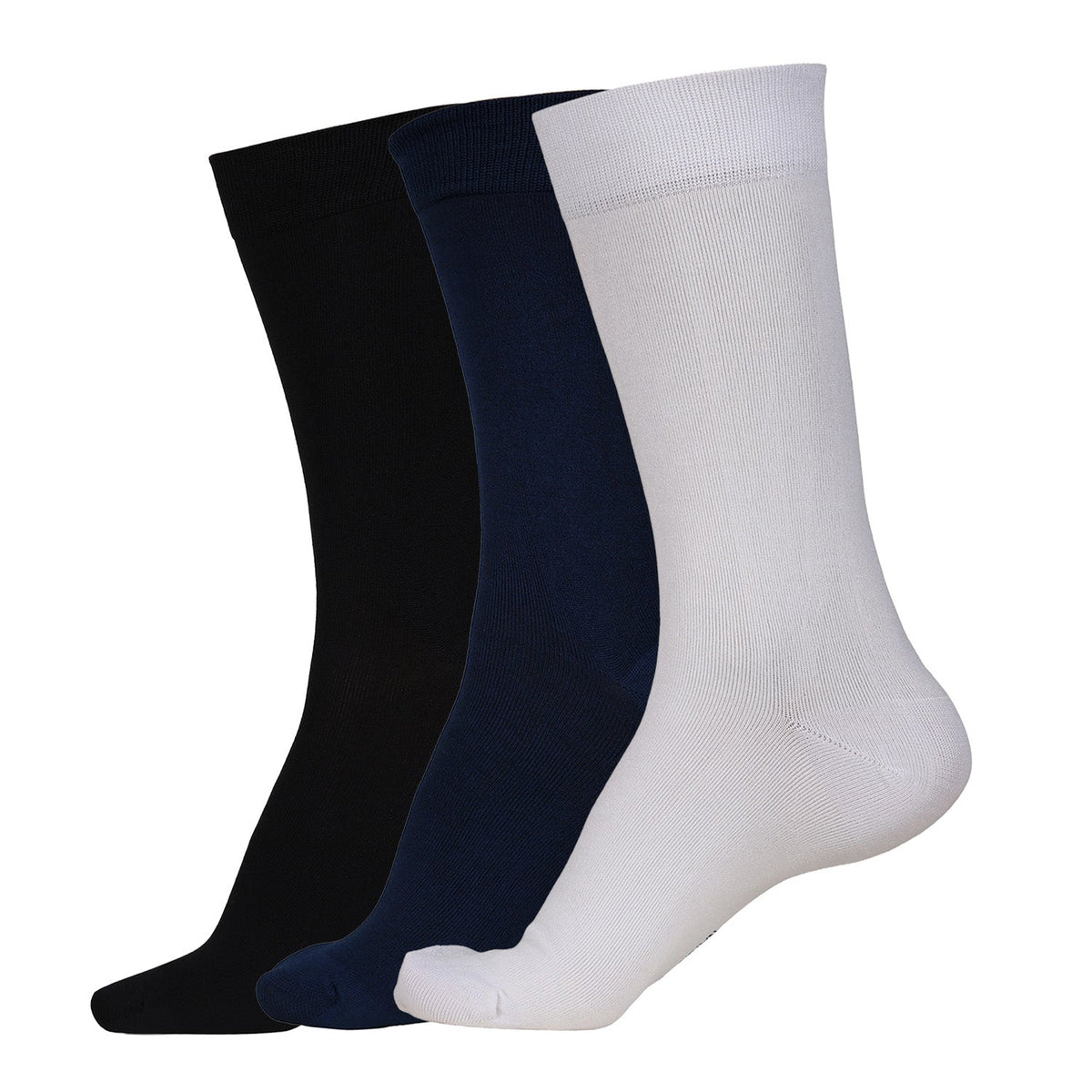 Naturefab Men's Bamboo Full Length socks Combo-12 (Pack of 3)-1