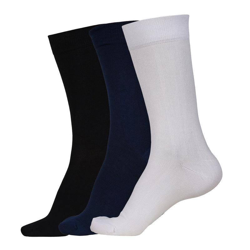 Naturefab Men's Bamboo Full Length socks Combo-12 (Pack of 3)-1