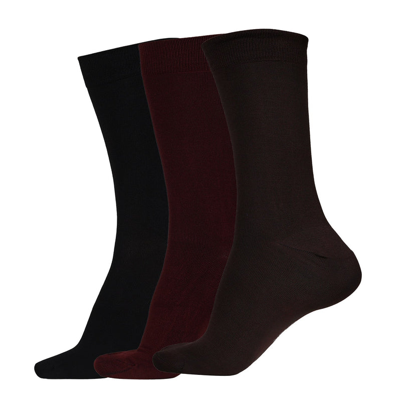 Naturefab Men's Bamboo Full Length socks Combo-13 (Pack of 3)-1
