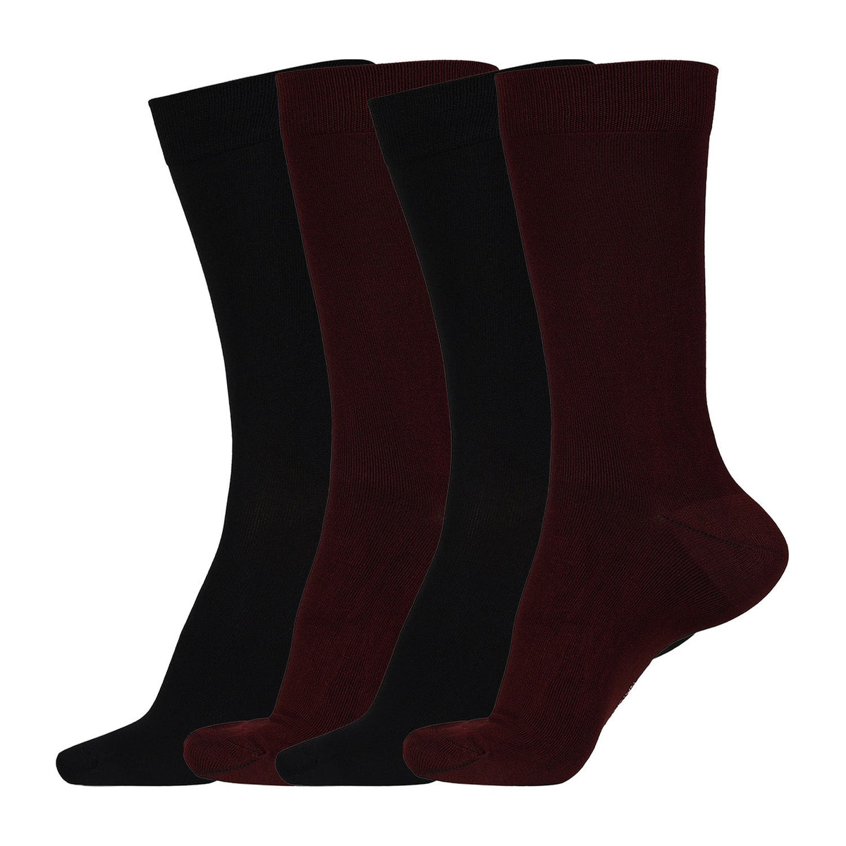 Naturefab Men's Bamboo Full Length socks Combo-3 (Pack of 4)-1
