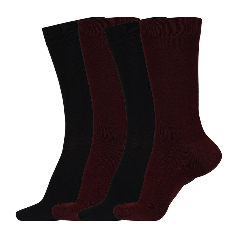 Naturefab Men's Bamboo Full Length socks Combo-3 (Pack of 4)-1